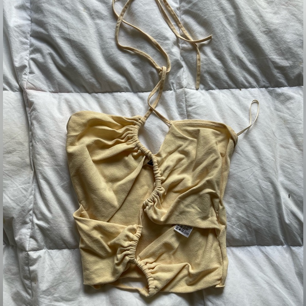 Zara asymmetrical tank